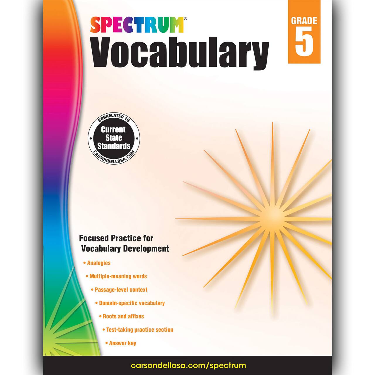 Spectrum&#xAE; Grade 5 Vocabulary Workbook